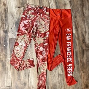 NFL | TWO PACK San Francisco 49ers leggings